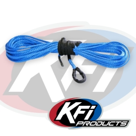 3/16" Synthetic 50' ATV Winch Cable (Blue)