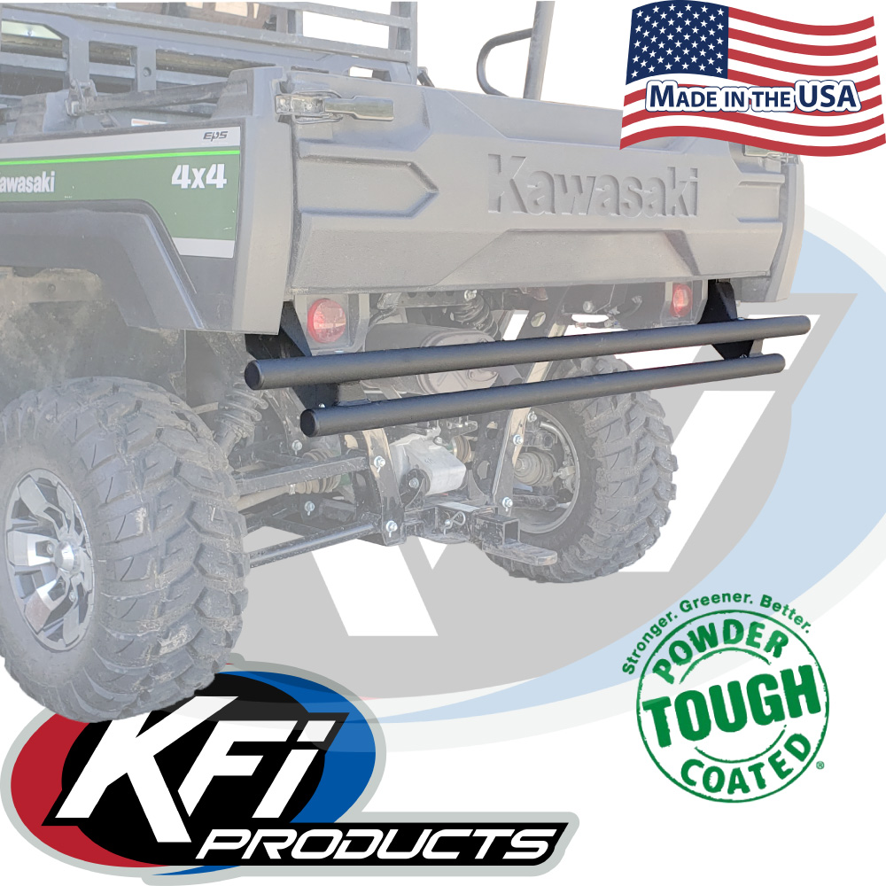 Frame Guards KFI Kawasaki Mule PRO MX Double Tube Rear Bumper 101710